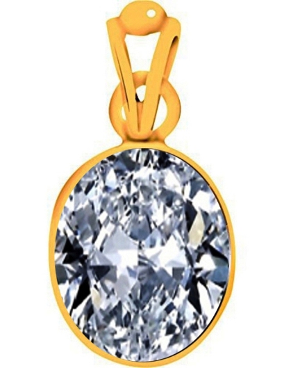 american diamond oval panchdhatu
