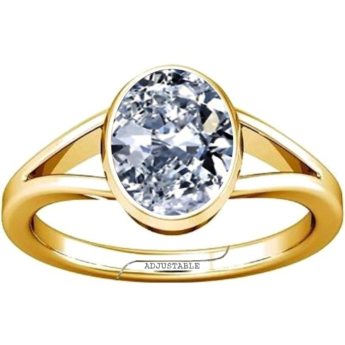 SIDHARTH GEMS Certified 7.25 Ratti Jarkan Precious Gemstone Natural Zircon  Stone Rashi Ratna Ashtadhatu Adjustable Silver Ring for Astrological  Purpose for Men and Women : Amazon.in: Fashion