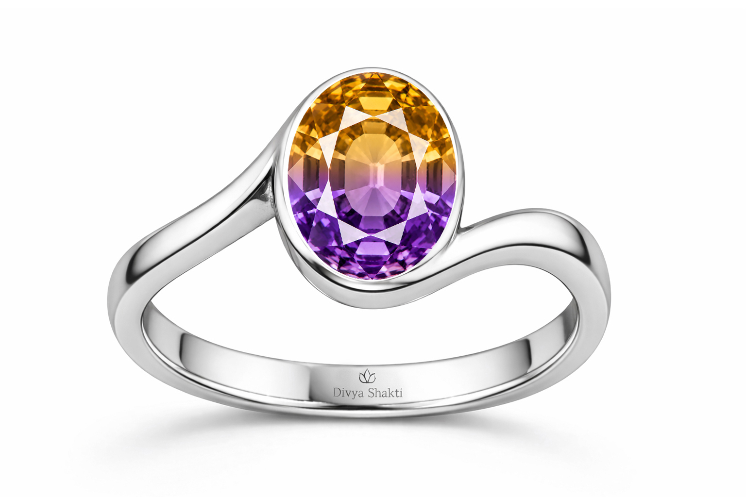 ametrine silver women ring