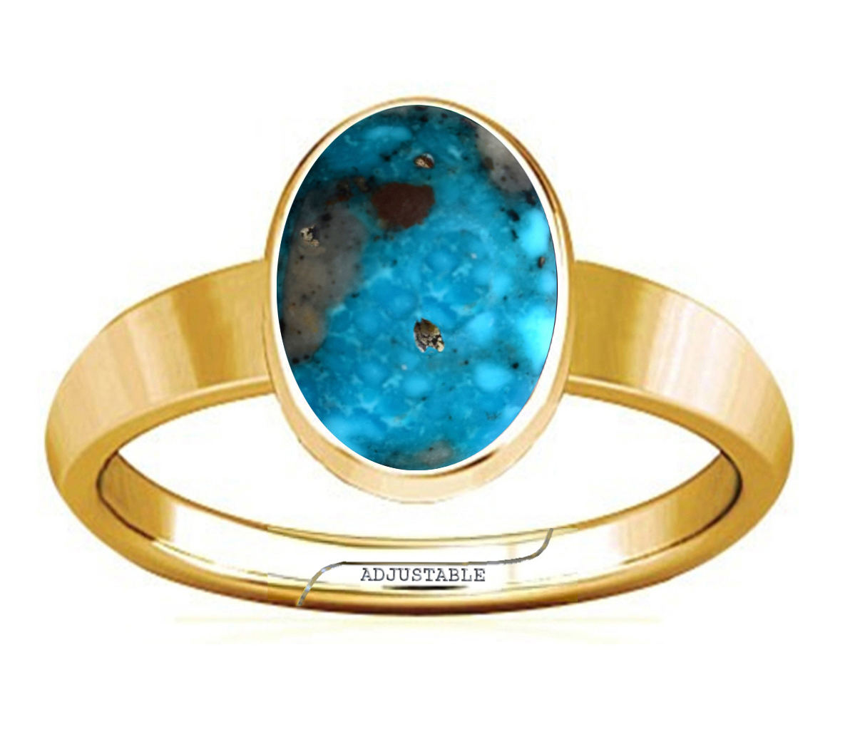 Buy Simple Gold Design Daily Wear Women 5 Metal Ring Online