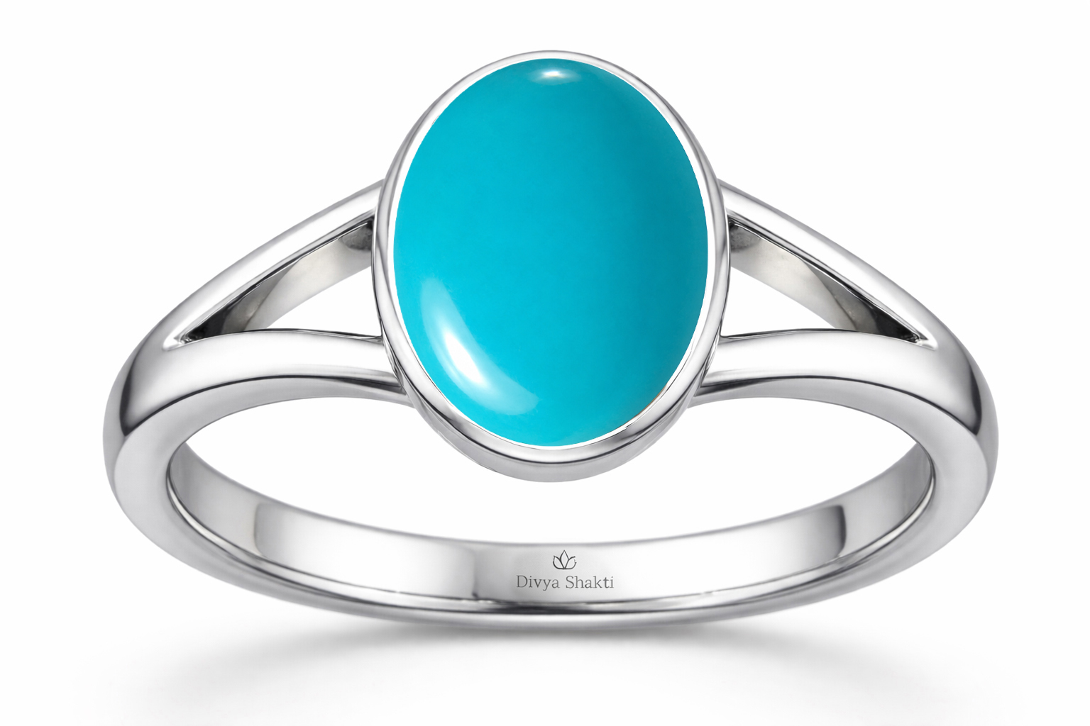 Feroza silver ring