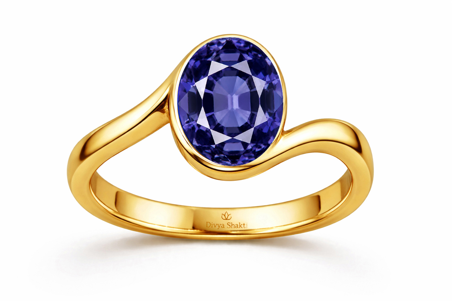 Iolite panchdhatu women ring