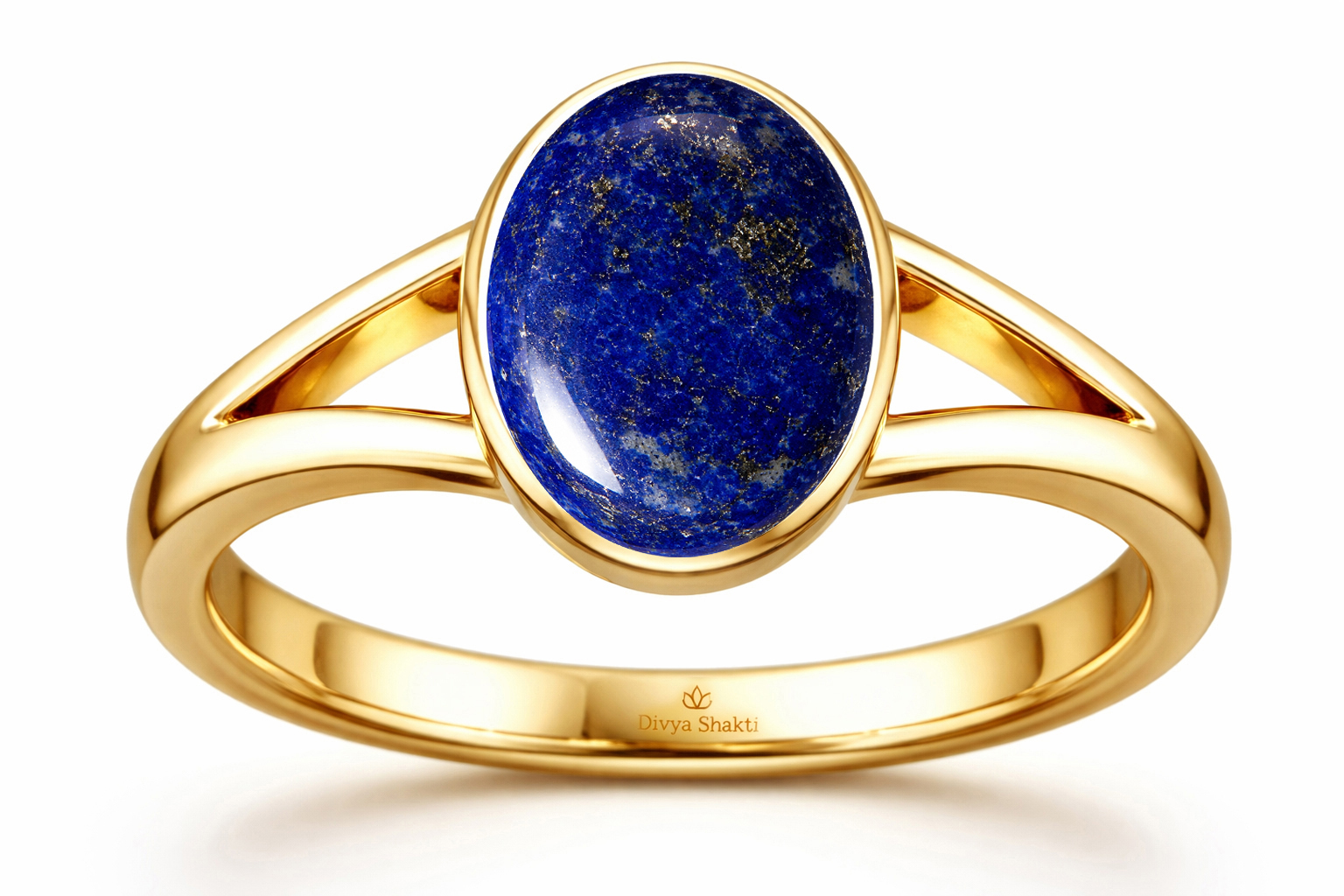 Lapis lazuli panchdhatu ring
