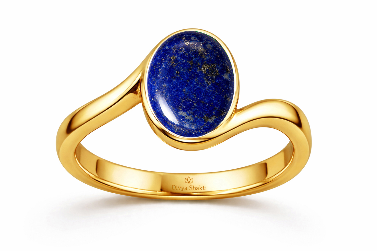 Lapis lazuli panchdhatu women ring
