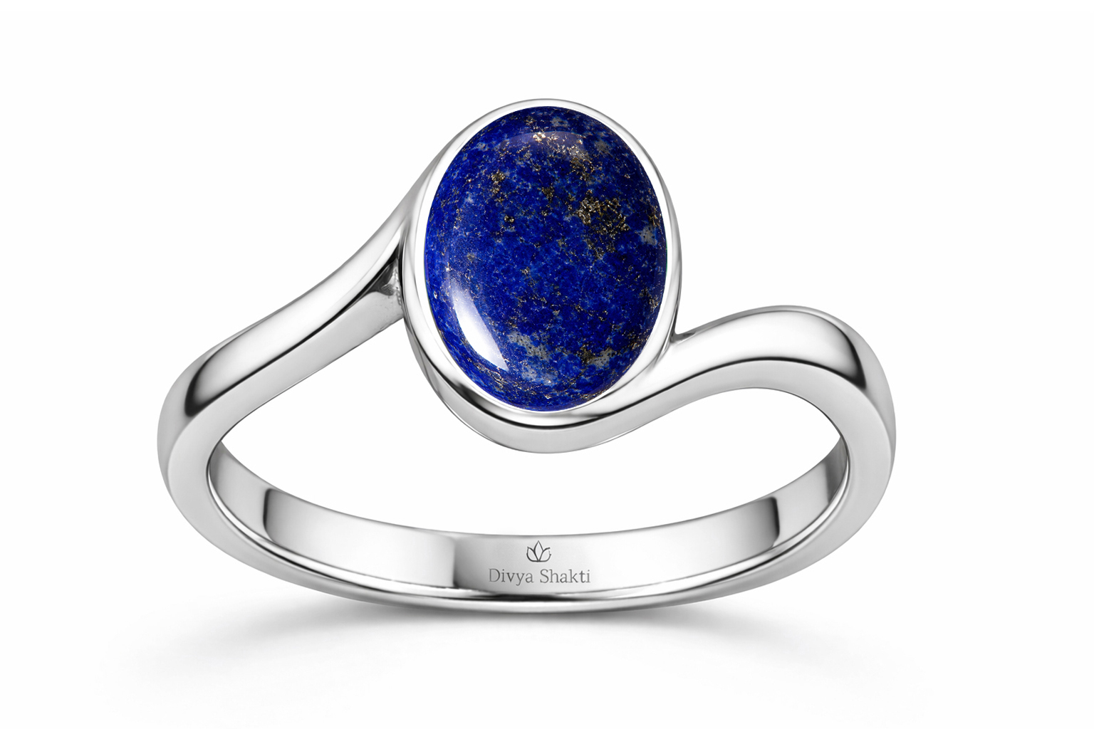Lapis lazuli silver women ring
