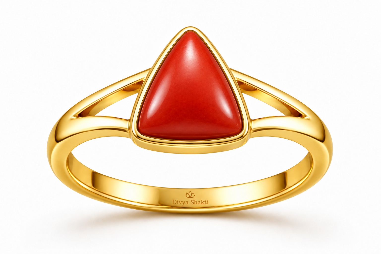Red Coral Munga panchdathu ring
