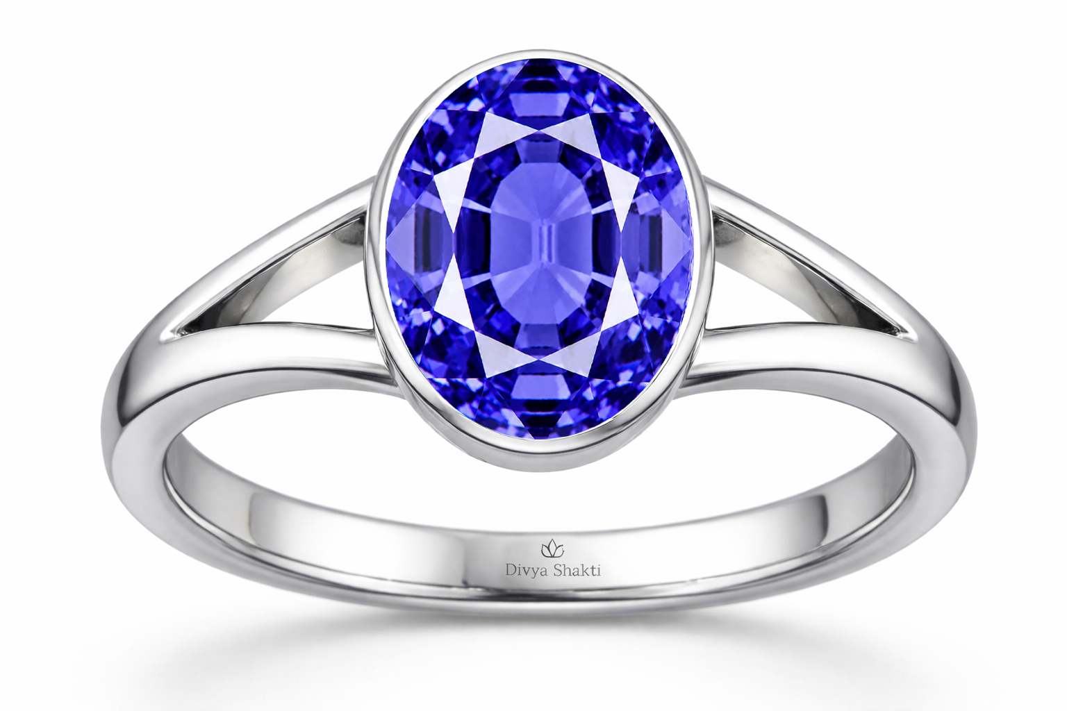 Tanzanite silver ring