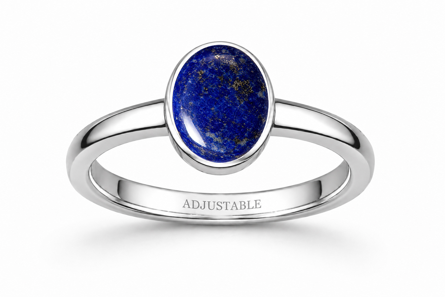 silver adjustable ring