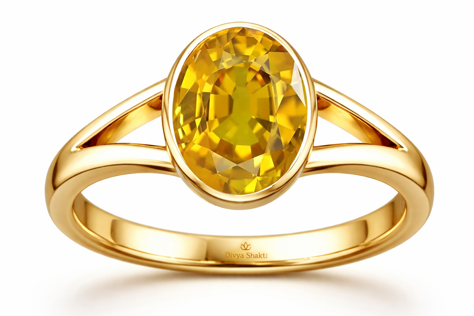 thailand yellow sapphire panchdhatu