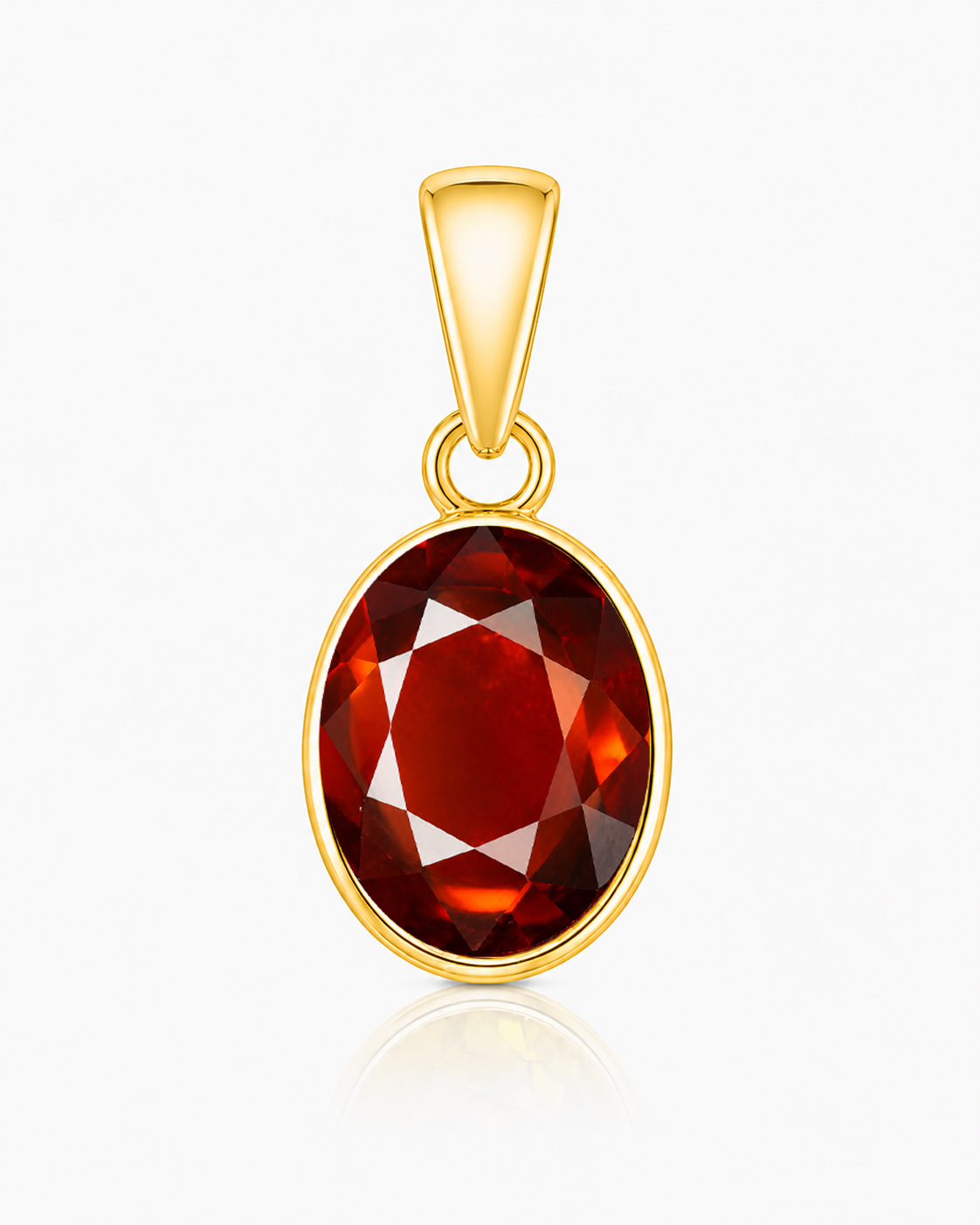 Hessonite Pendant